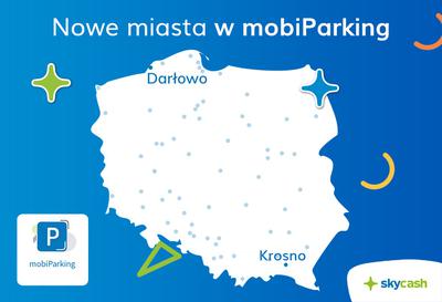 Darłowo oraz Krosno - nowe miasta w mobiParking