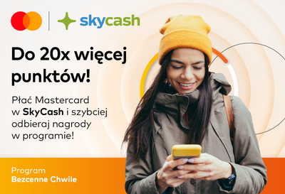 Dołącz ze SkyCash do programu Mastercard Bezcenne Chwile