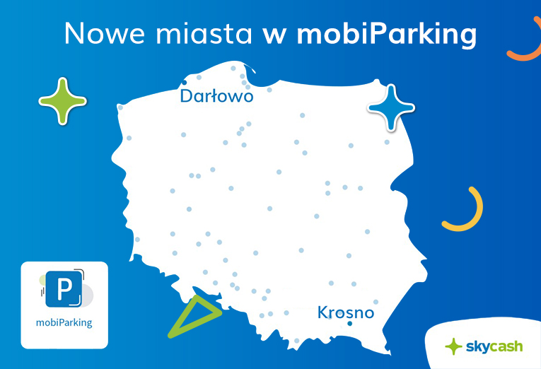 Darłowo oraz Krosno – nowe miasta w mobiParking