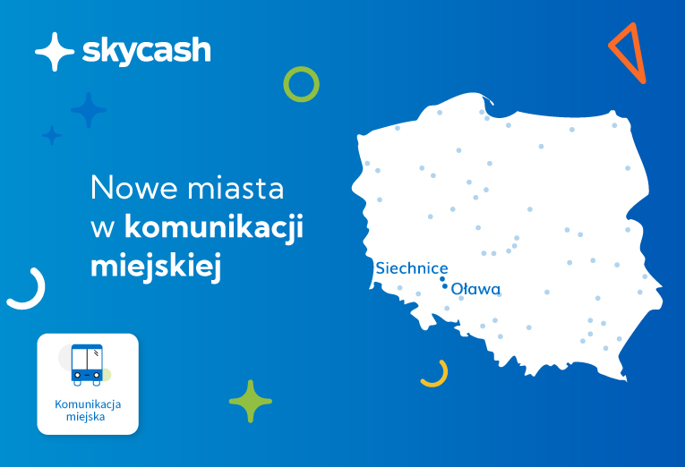 SkyCash w Oławie i Siechnicach!
