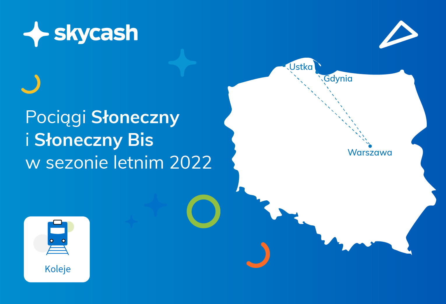 Warszawa „bliżej” morza. Po 2 latach przerwy wraca pociąg „Słoneczny”
